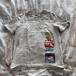 White Graphic Tee - Short Sleeve